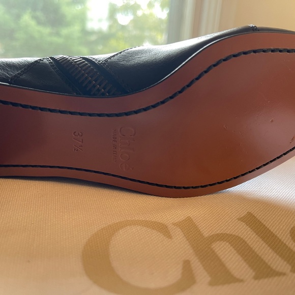 Chloe Black moto boots - Picture 6 of 8